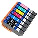 Produktbild ESMOnline 7 kompatible XL Druckerpatronen (6 Farben) als Ersatz für Epson 24 (T0242 und T0243) zu Epson Expression Photo XP 970 960 950 860 850 760 750 55