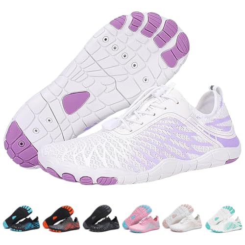 Image of ELETON Barefoot Shoes Women Men Footwear, Wide Toe Box Hiking Zero Drop Non-Slip Quick-Dry River Boat Pool Beach Water Shoes, Lightweight Swimming Running Walking Sneakers Unisex
