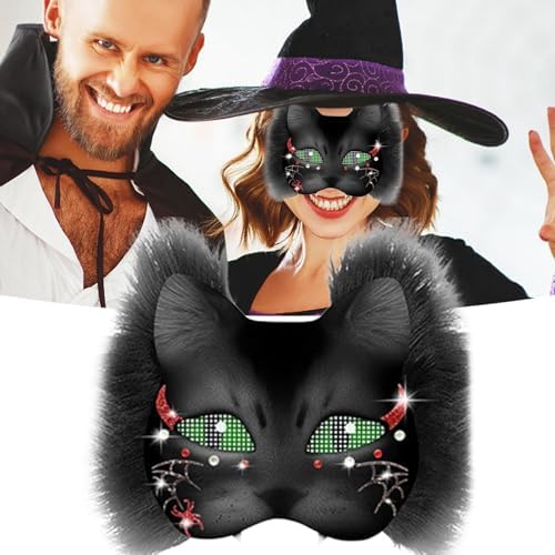 Générique Masque Chat Blanc - Kit Masque Animal