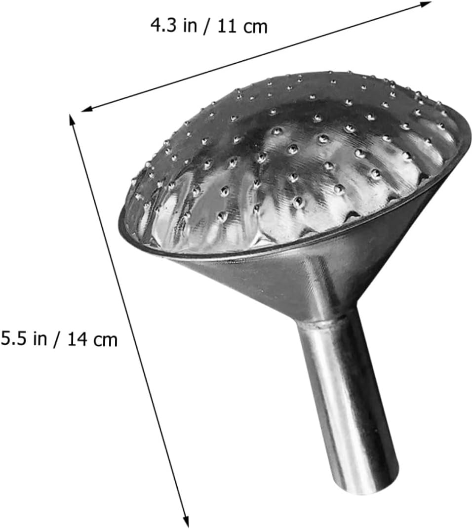Stainless Steel Nozzle Replacement Sprinkler Head for Watering Can Indoor Plants