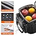 Lifewit Medium Lunch Bag Insulated Lunch Box Soft Cooler Cooling Tote for Adult Men Women, Black 12-Can (9L)