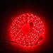 24 Ft. Plugin Rope Lights, 287 Red LEDs, Connectable, Dimmable, Waterproof, Indoor/Outdoor Use, Ideal for Backyards, Weddings and Christmas Decor