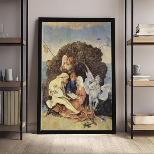 Toile Hieronymus Bosch impression haute définition cadre suspendu
