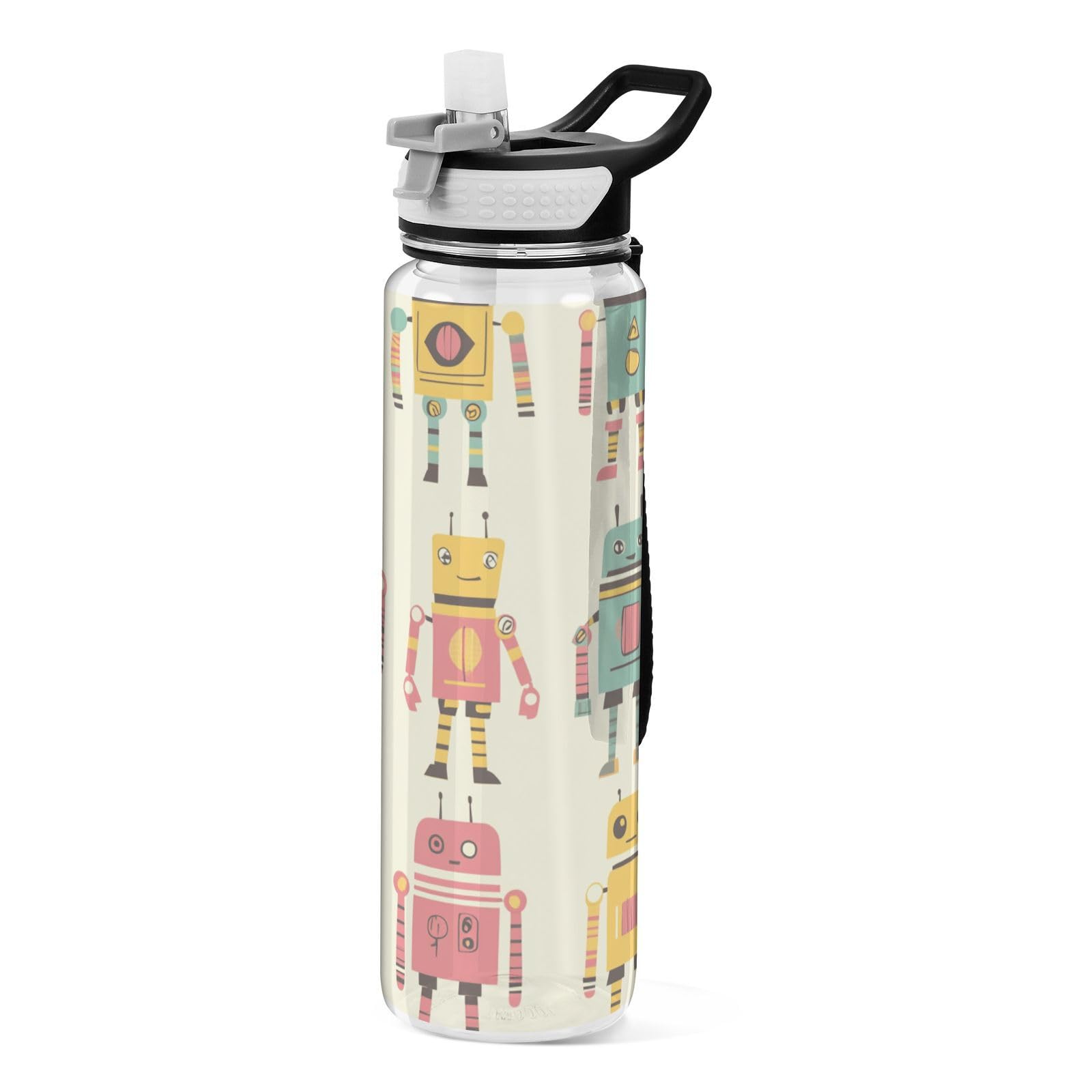 Bouteille d'eau portable étanche en Tritan sans BPA avec bec verseur de 887ml