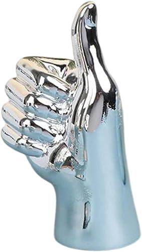 Miniatura 4 de Estatua de gesto de mano, figuritas de gestos de mano, escultura de arte moderno, adorno de mesa para sala de estar, decoración de oficina en casa,