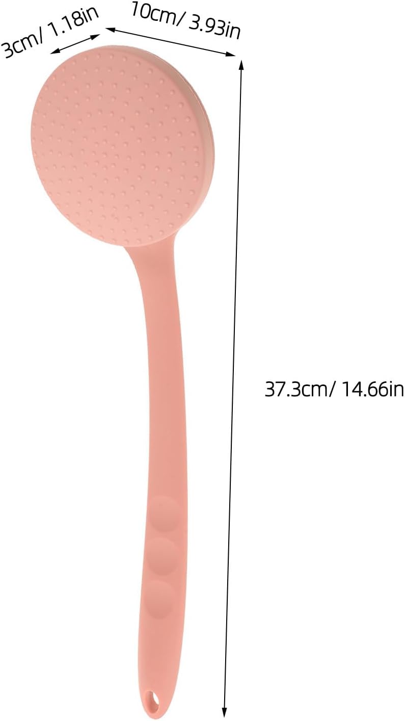 Garneck Back Moisturizer Applicator with Long Handle for Easy Cream Application on Hard-to-Reach Areas, Washable Plastic Lotion Applicator with Nonslip Handle for Selfcare Moments