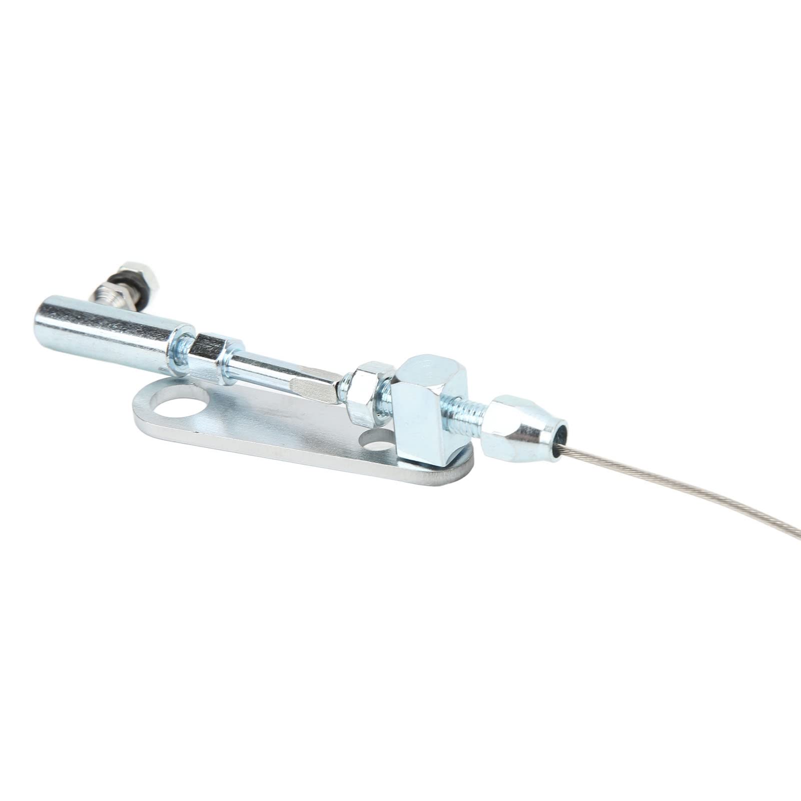 Cable de acelerador, cable de acelerador universal de 24 pulgadas, varillaje de carburador, cable de control de acero inoxidable para motor V8 de bloque pequeño