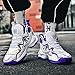 Imagen de Kmrlofiy Zapatillas de Baloncesto Hombre Antideslizantes Zapatos de Baloncesto Unisex Ligeras Transpirables Masculinos Aire Libre Deportivas Zapatillas Correr Gimnasio