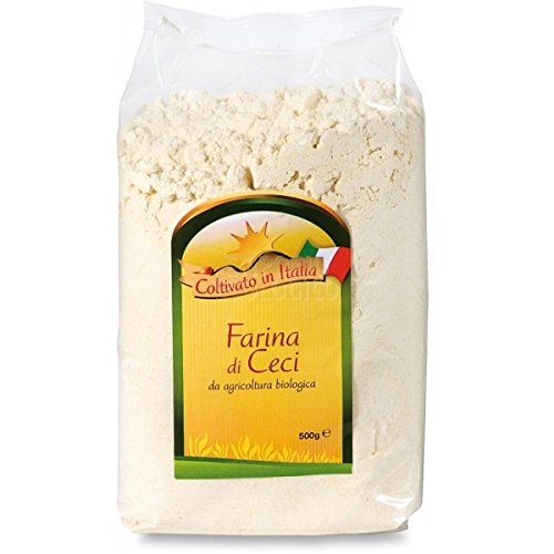 Coltivato in italia, Farina di ceci bio, 500g