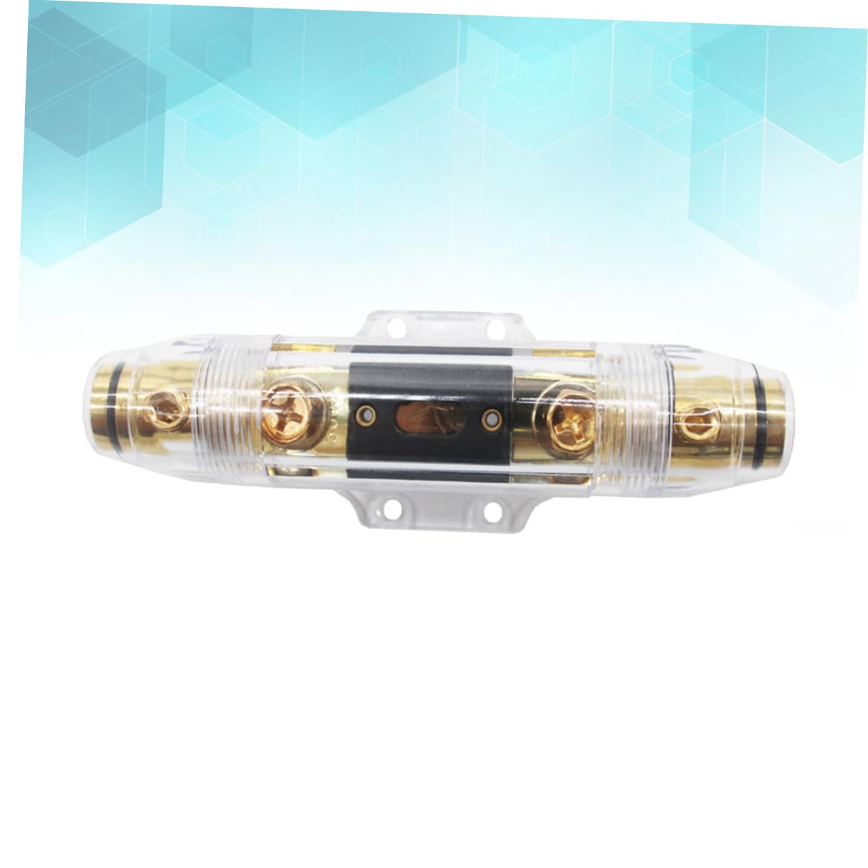 Unomor 100a Auto Stereo Car Audio Fuse Holder Anl Inline Fuse Holder Block Replacement for Car Boat Rv Speaker Circuit