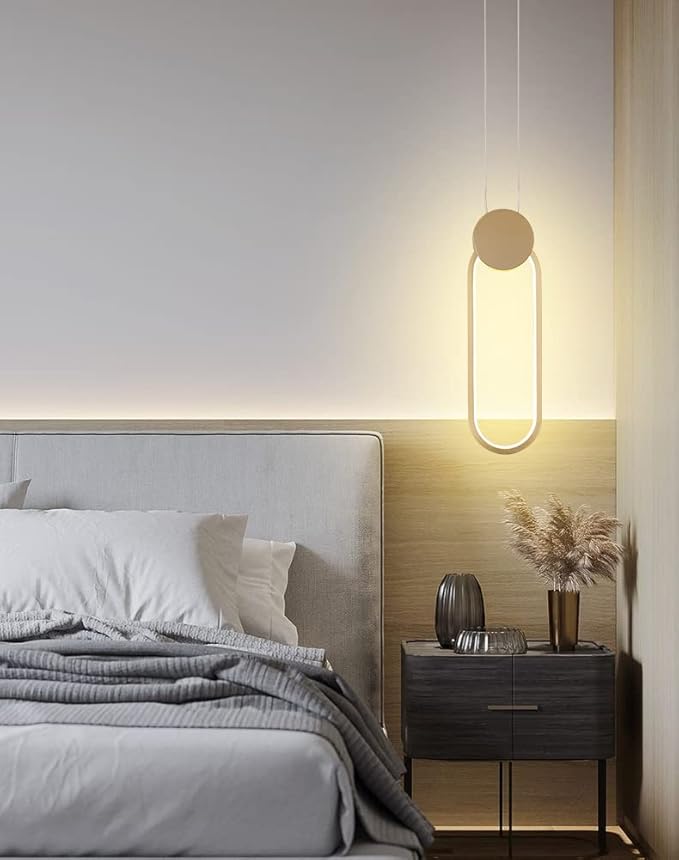 Buy CITRA led 1 Light Modern Pendant Bedside Ceiling Lights - Gold ...