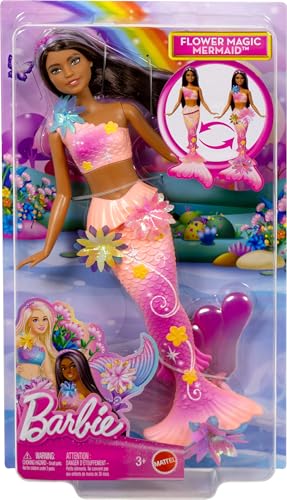 Barbie Meerjungfrau Puppen mit Magic Flowers Überraschung – Ansicht 6
