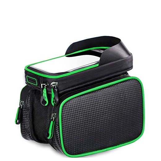 Cykelsport tillbehör cykeltrådficka, cykling framtill huvud rörram tvåväska väska-hållare-crossbar-väska för IPhone X/8/7/6/6S Plus-Samsung Galaxy S8 S7 Edge-S6 Edge-Plus-Sma