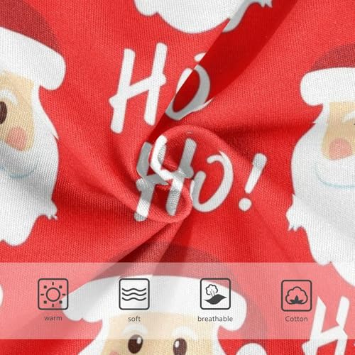 Christmas Jolly Santa Claus Red Girls Underwear Toddler 2t Cotton Cute Panties Girl Print Kids Briefs Undies3