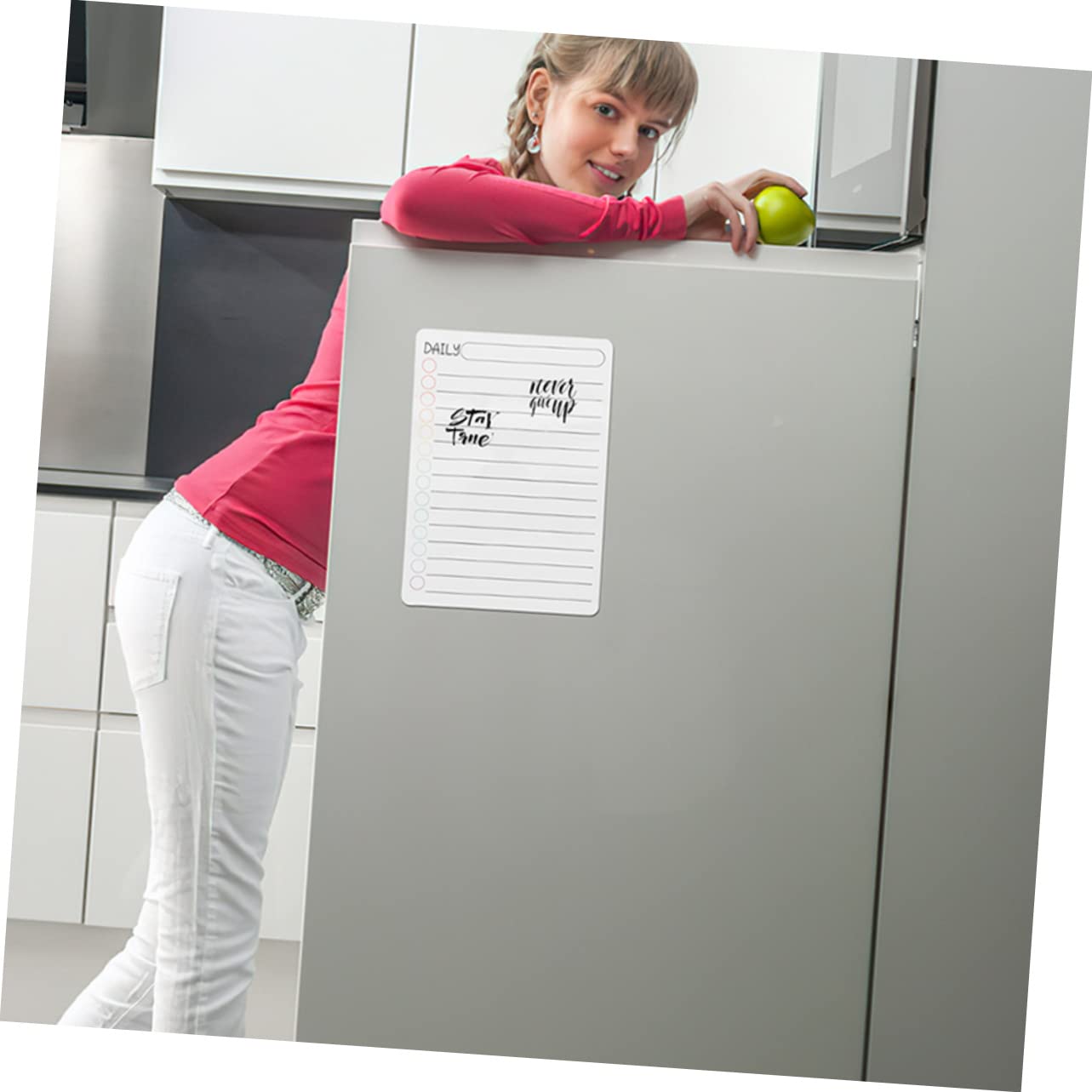NUOBESTY 18stücke Teiliges Magnetisches Planungs Tägliche Aufgaben Abwischbare Magnettafel Für Kühlschrank Whiteboard Organisation Von Routinen Und Terminen