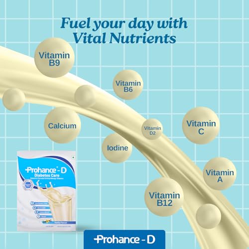 Image of Prohance D Dietary Supplement for Diabetes Management Vanilla, 200 g