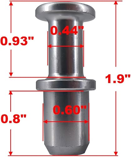 Miniatura 4 de ASTAMOTOR 551915 Sello de enchufe de tubo de varilla de medición apto para transmisión GM TH350 TH400 700R4 4L60E 4L80E con tubo de varilla de 0.6