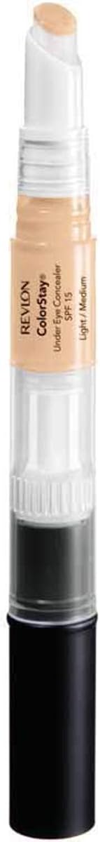 Revlon ColorStay corrector debajo de los ojos con SoftFlex, mediano 640, 0.04 onzas