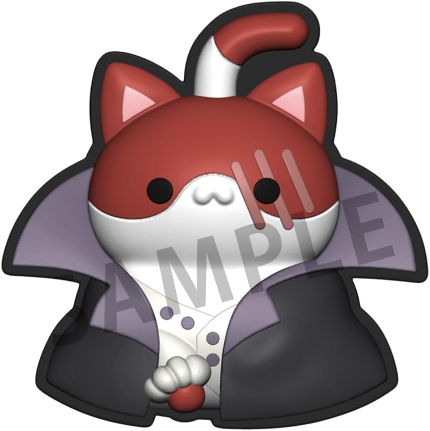 Megahouse - One Piece - Nyan Piece Nyan! Rubber Clip Complete Set, Mega Cat Project Collectible Figure