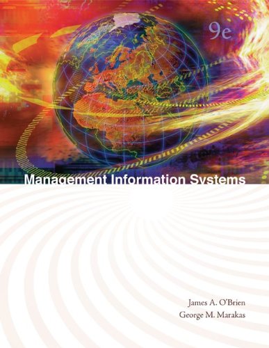 Amazon.com: Management Information Systems: 9780073376769: O'Brien ...