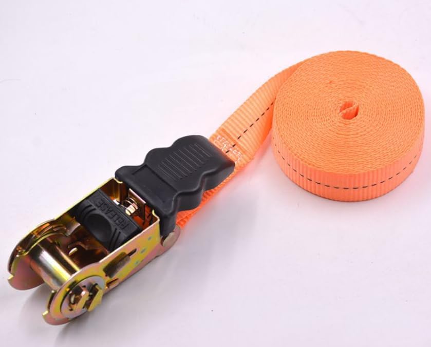 10 Pack 1 Inch x 20 Ft Endless Ratchet Straps, Heavy Duty Cargo Tie Down Straps for Motorcycle, Kayak, Trailer