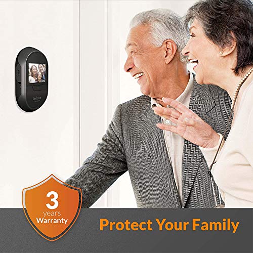 Brinno Front Door Peephole Security Camera Shc500 – Theft Proof Design – Superior Battery Life – No Motion Detection – No Smartphone Necessary - Quick, Easy Installation #TOP5