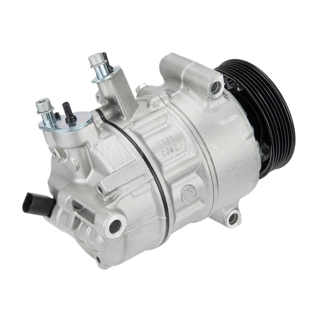 Qhtwuyqek Onecolor Air Conditioner Compressor 5C0820803c 5C0820803a 5C0820803b Compatible With Audi A3 Q3 Tt 2.0L 3.2L