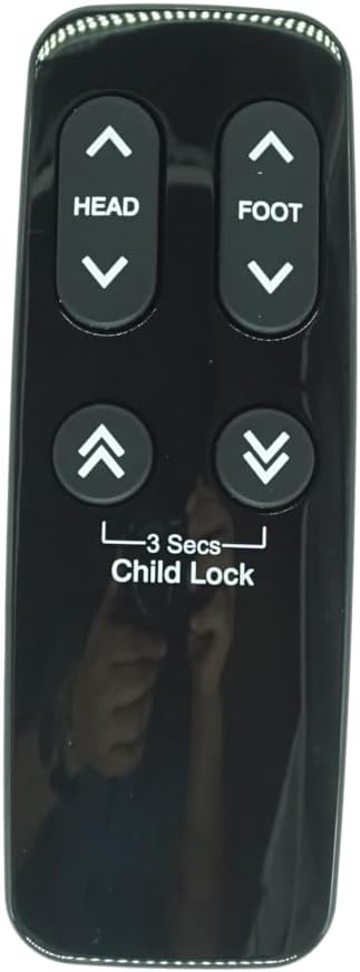 HCDZ Replacement Remote Control for Control Box TD33 Adjustable Bed Base | Compatible with Linak HC12BL0011-02 HC10BL | Pre-Purchase Compatibility Guide & Pairing Instructions Included