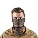 Terra Kuda Face Clothing Neck Gaiter Mask - Non Slip Light Breathable for Sun Wind Dust Bandana Balaclava (Coyote Shemagh)