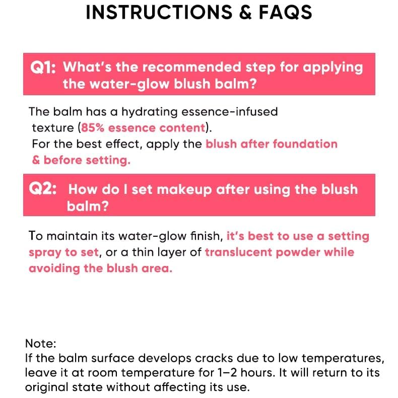 Valentines Day Gift, JUDYDOLL Glow Blush Balm, 85% Essence-Infused & Hydrating Cream Blush, Buildable & Non-Patchy Cheek Color with Puff, Lightweight Travel Makeup (01 Spring Awake) - Image 8