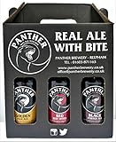 Panther Brewery 3 x 500ml Bottle Gift Pack (Red, Golden, Black) Real Ale