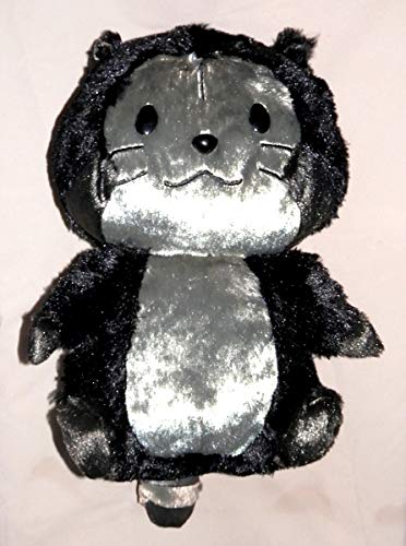 Amazon.co.jp: プチラスカル ブラックカラー BIGぬいぐるみ あらいぐま