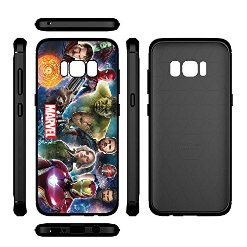 Image of MTT Avengers Infinity War Officially Licensed Armor Back Case Cover for Samsung Galaxy S8 Plus (Design 268)