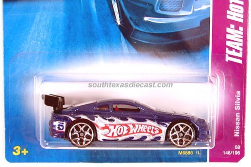 Hot Wheels 2008 Team Racing - Nissan Silvia