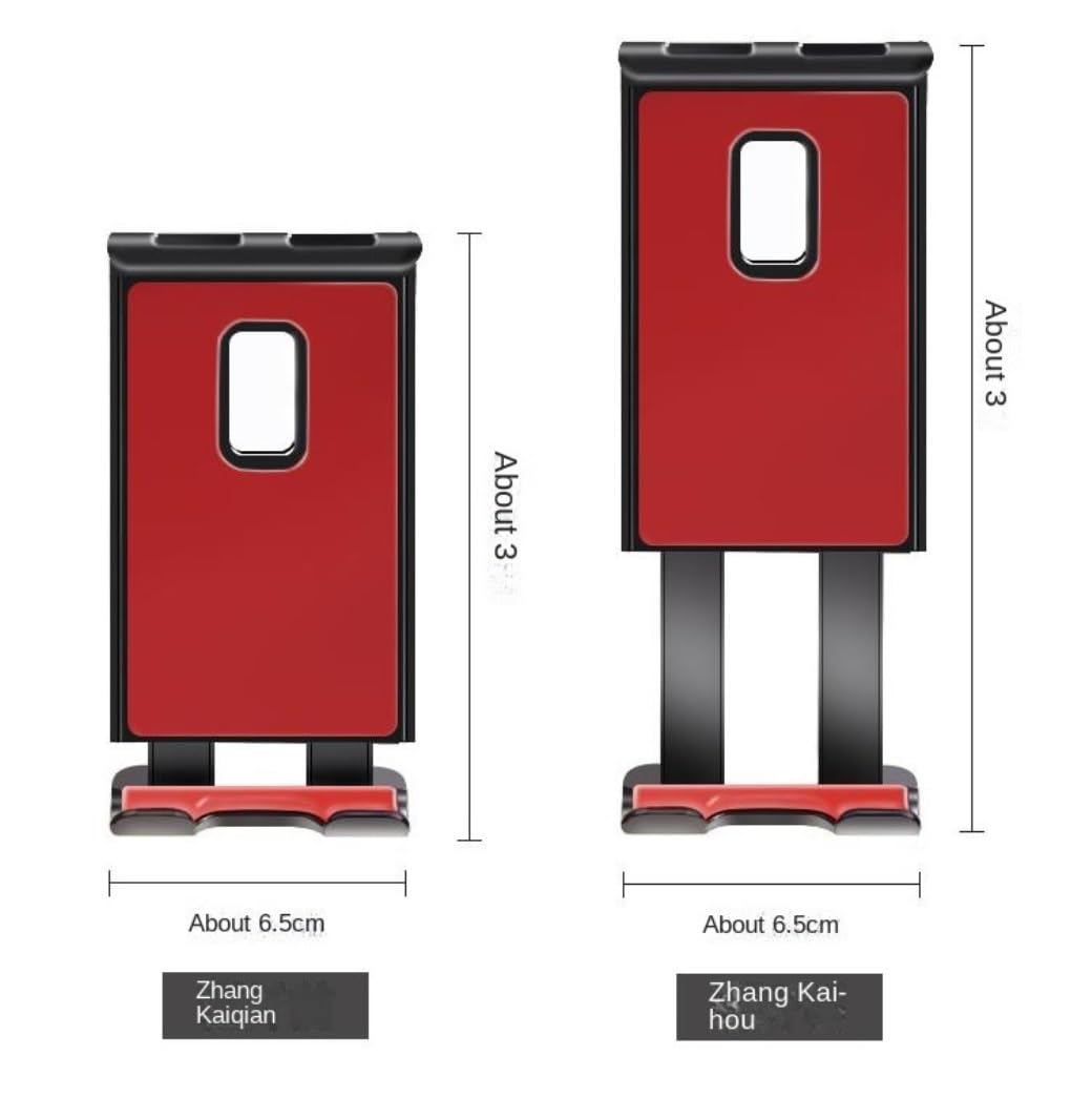 Supporto Telefono Supporto per Cellulare con Forte aspirazione Adatto per Smartphone Tablet Universale per per Auto(Rot)