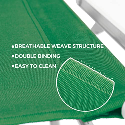 Ubon Heavy Duty Director's Chair Portable Camping Chair With Side Table Green #TOP2