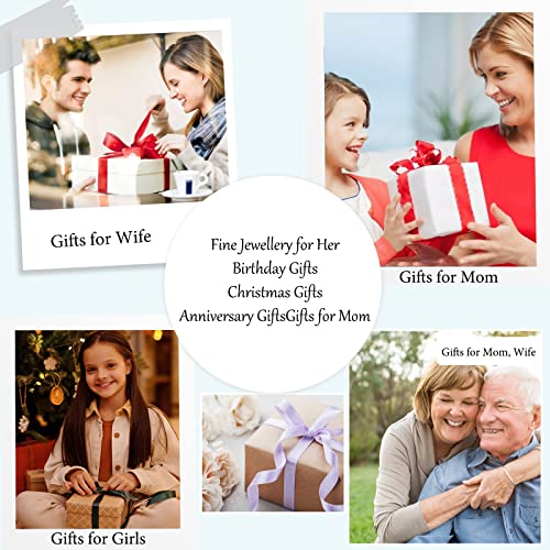 Wtyim 1Ct Moissanite Diamond Heart Necklaces For Women White Gold Sterling Silver Infinity Heart Pendant Necklace Birthday Christmas Gifts For Her Wife Mom Girlfriend Sisters #TOP7