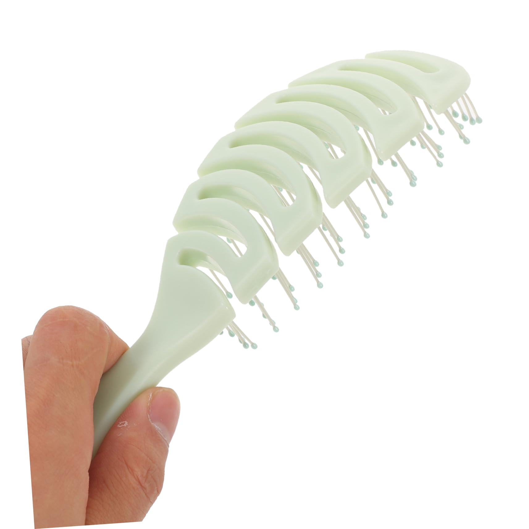 FRCOLOR 5stücke Curved Hair Detangler Comb Für Massagekamm Für Sanftes Entwirren Von Lockigem Haar Für Und Trockenes Haar Robustem