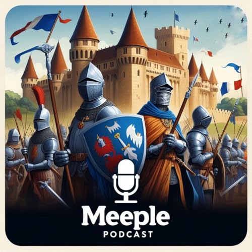 Meeple podcast Podcast Por Joaqu&iacute;n Calzado arte de portada