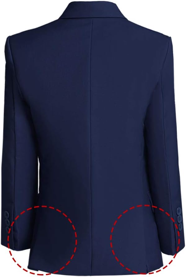 Visaccy Boys Formal Blazer School Jacket