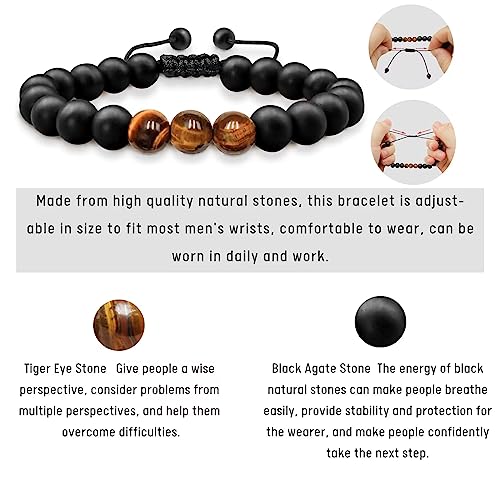 Nanooer Fathers Day Birthday Gifts Dad Gifts From Daughter Gifts For Dad Cross Bracelets For Men Halloween Thanksgiving Christmas Gifts For Men Dad Father-In-Law Step-Dad #TOP2