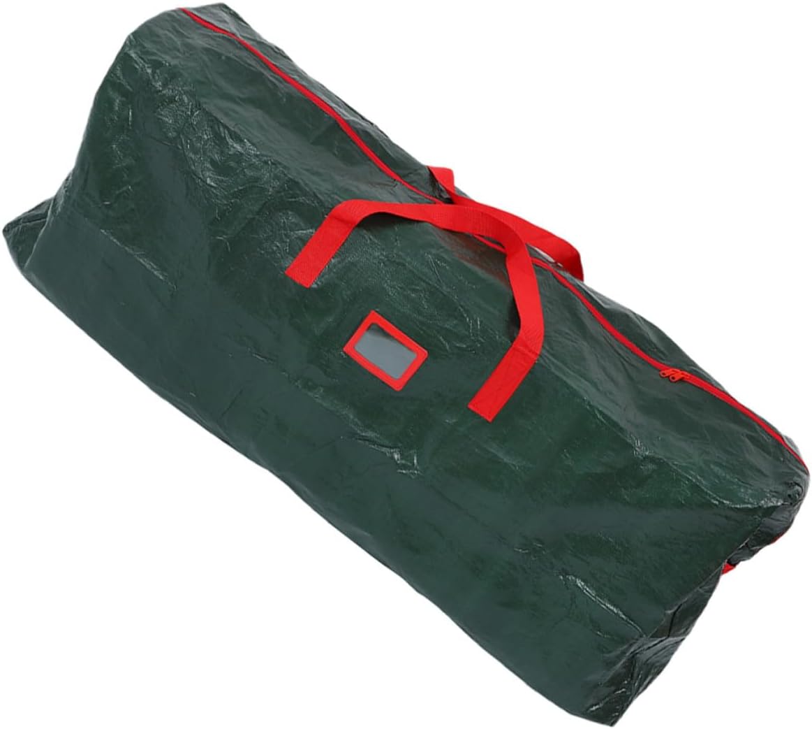 Waterproof Xmas Tree Storage Bag with Handles for Attic Moving