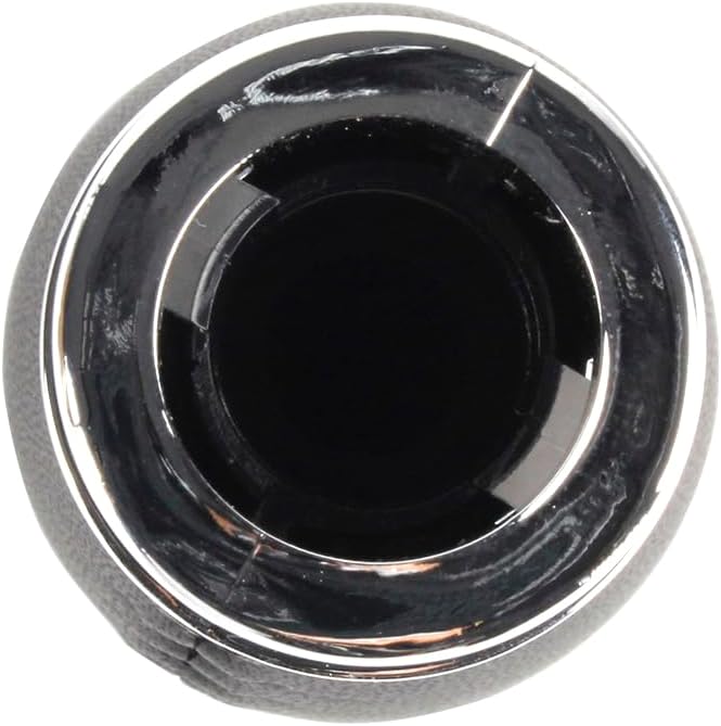 6 Speed Manual Gear Shift Knob fit for 2009 2010 2011 2012 2013 2014 2015 Honda Accord VIII 8 MK8, for 2010 Honda Accord Tourer, Black & Silver