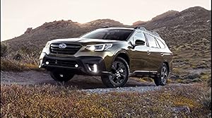 BLINGLIGHTS Blue LED Angel Eye Fog Lights Lamps compatible with 2020 2021 2022 Outback