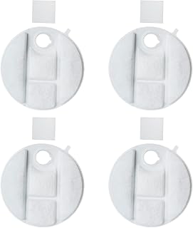 4pieces Replacement for Pet Water Fountain Improve Water Keep Water Filtration Replacement