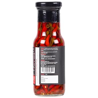Urban Platter Extra Spicy Thai Bird's Eye Chilli in Vinegar 200g