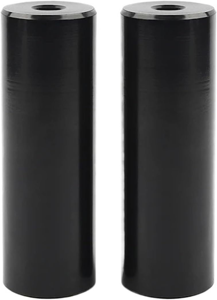 Bike Pegs BMX Pegs 10mm Front Peg And 14mm Rear Steel Bike Foot Rests(Front Pegs)