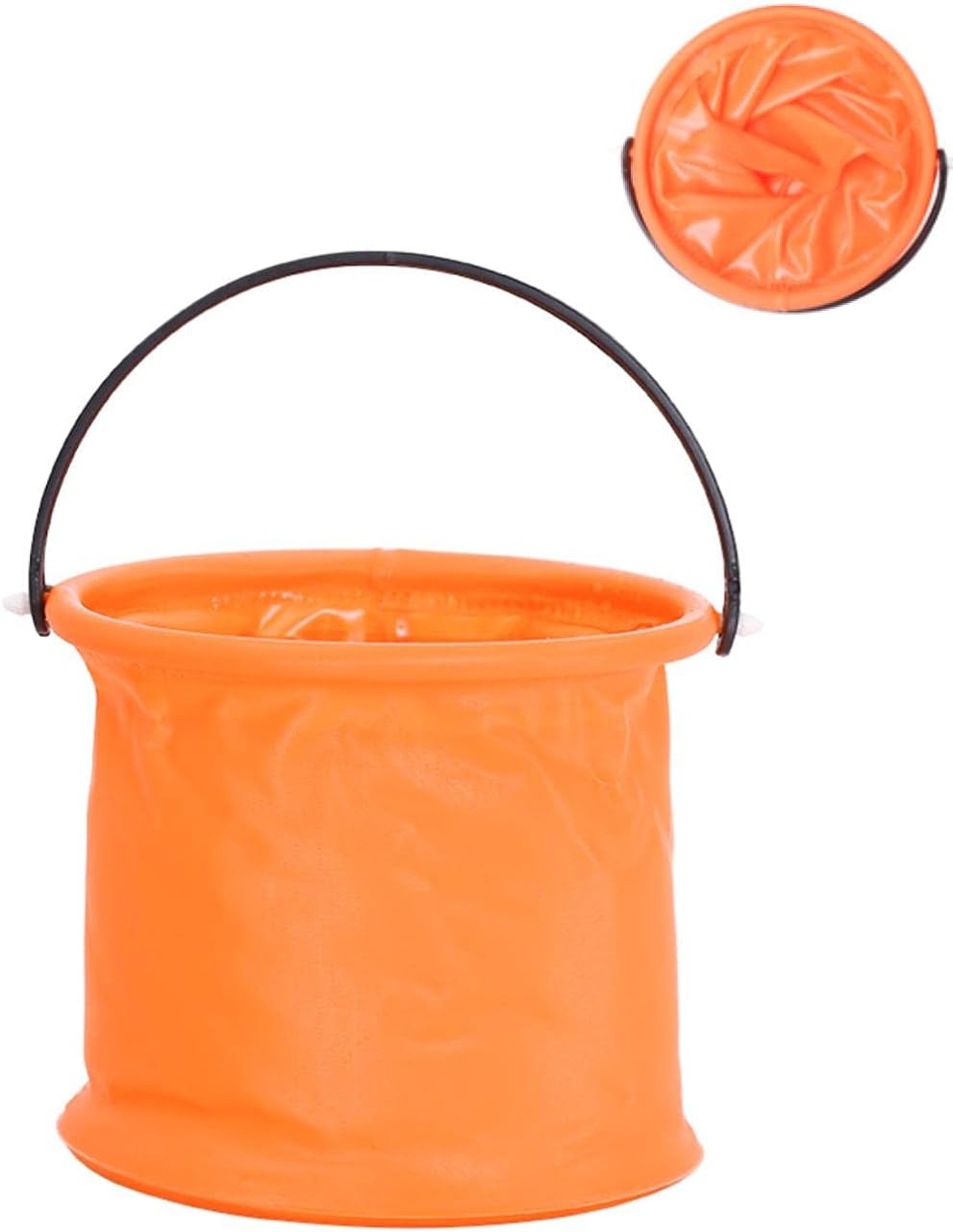 G Modell 筆洗い バケツ 絵の具 折り畳み 可能 オレンジ Faz Co Zm