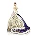 Price comparison product image The Bradford Exchange Her Majesty Queen Elizabeth II 90th Birthday Figurine Heirloom Porcelain® Over 90 Crystals, Handpainted To Capture Queen Elizabeth II In Her Coronation Gown. From