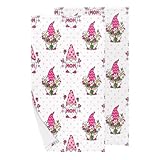 Chintiz Juego de 2 toallas de mano – Gnomo del Día de la Madre, altamente absorbentes, toalla suave para baño, cocina, dormitorio, spa, granja, hotel, té de invitados